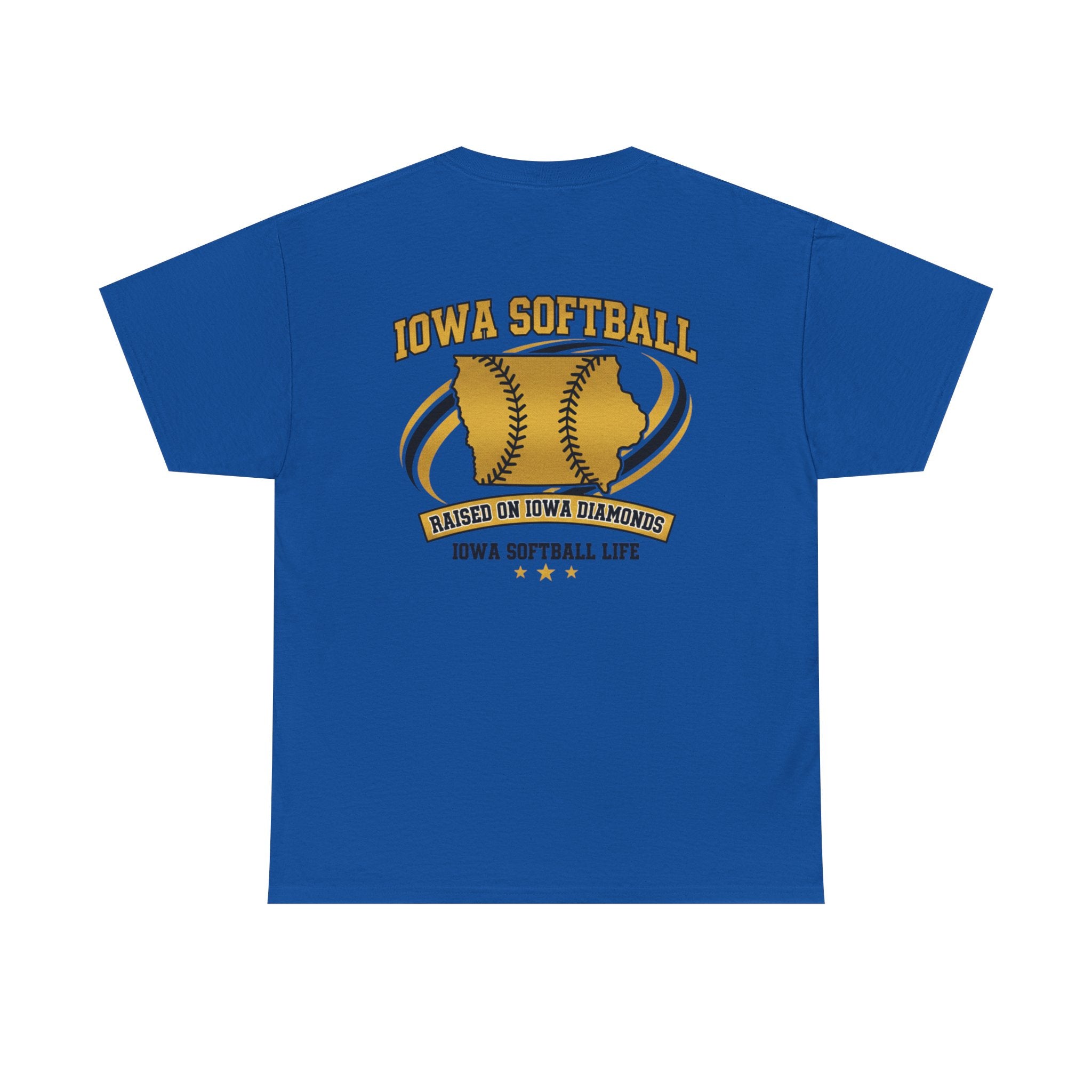 Iowa Softball Heritage Tee - Iowa Strong | Council Bluffs Softball Pride