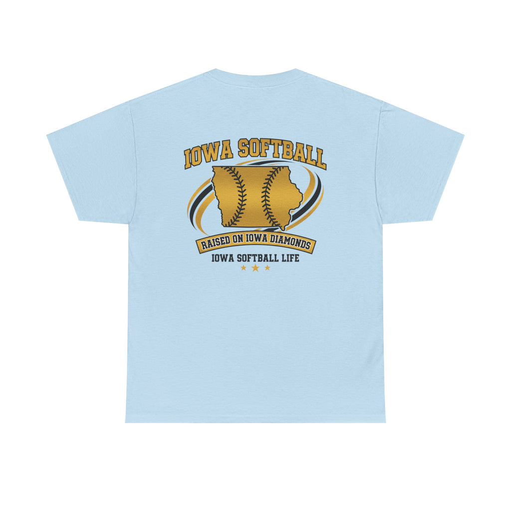 Iowa Softball Heritage Tee - Iowa Strong | Council Bluffs Softball Pride