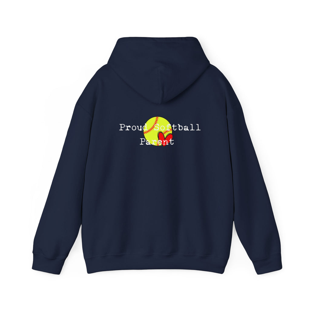 Softball Parent Hoodie - Cozy Sports Sweatshirt Gift for Moms & Dads
