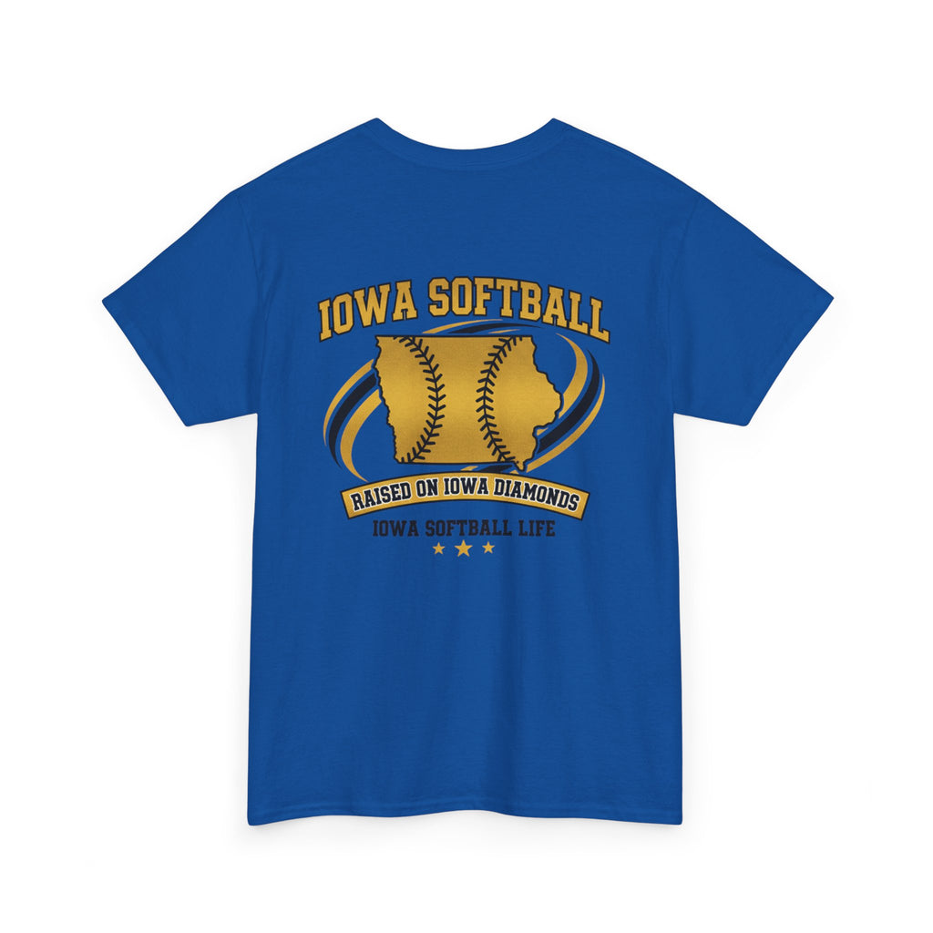 Iowa Softball Heritage Tee - Iowa Strong | Council Bluffs Softball Pride