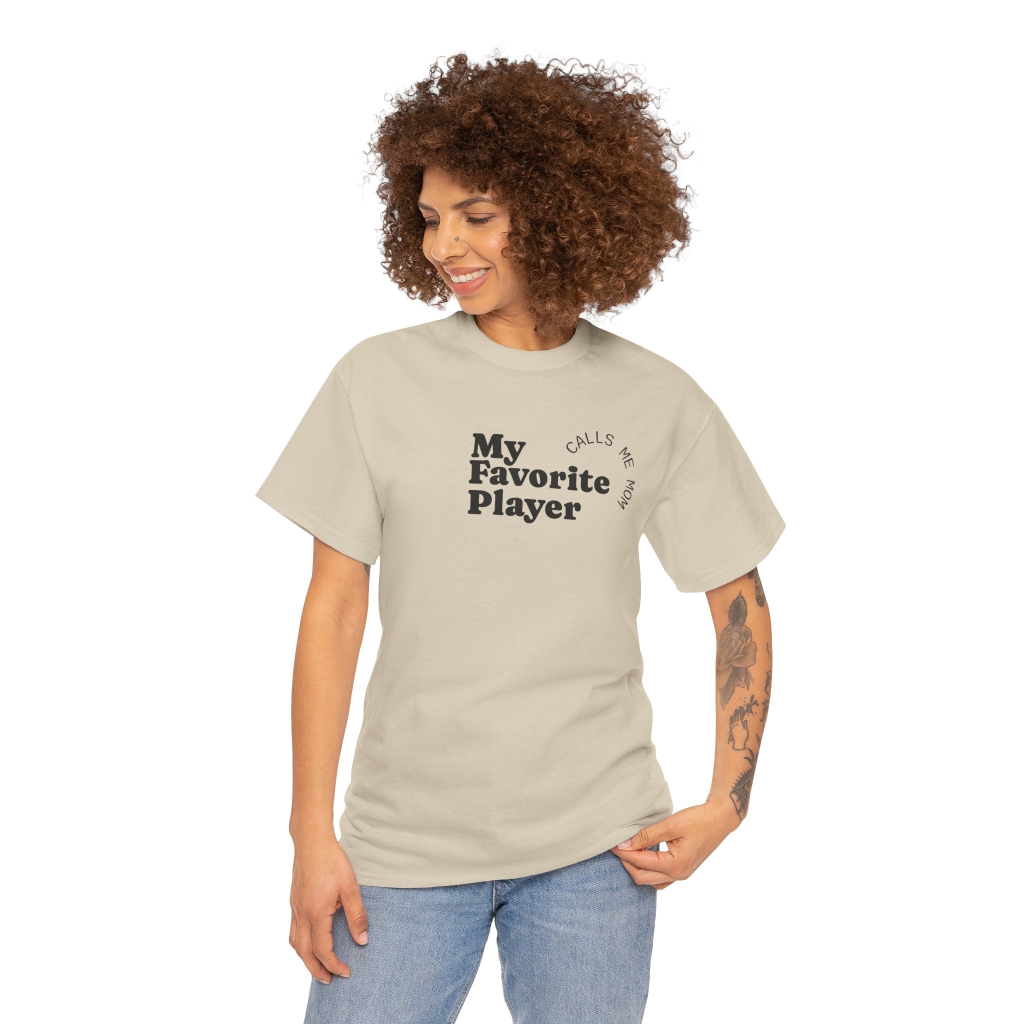 Softball Mom Shirt - "My Favorite Player Calls Me Mom" | Field of Dreams Sports