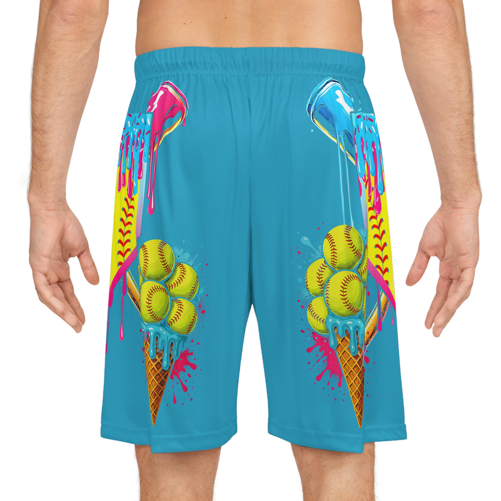 Custom Baseball Shorts - Colorful Athletic Practice Shorts | Youth & Adult Sizes