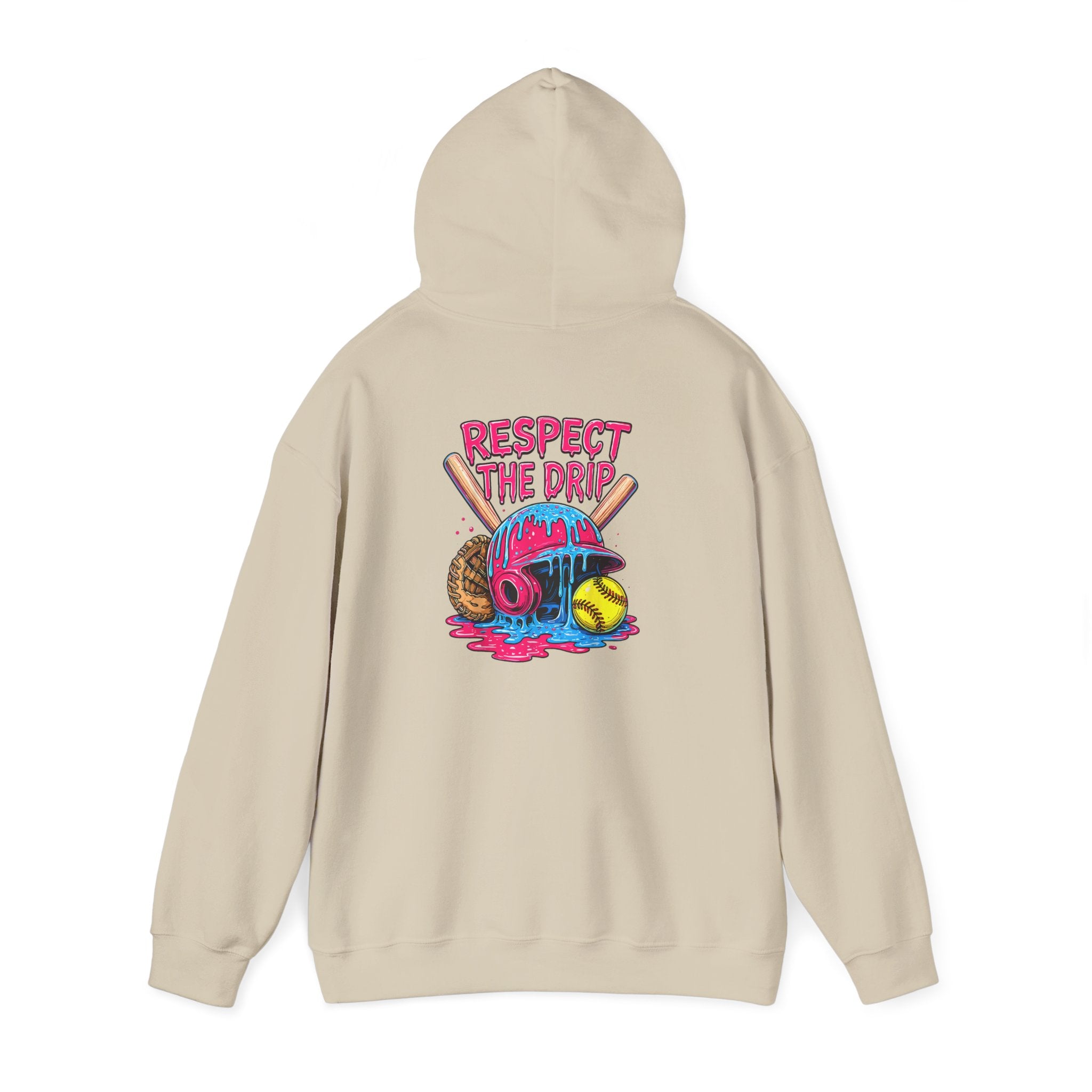 Respect The Drip Hoodie - Baseball Softball Sweatshirt | Field of Dreams Sports