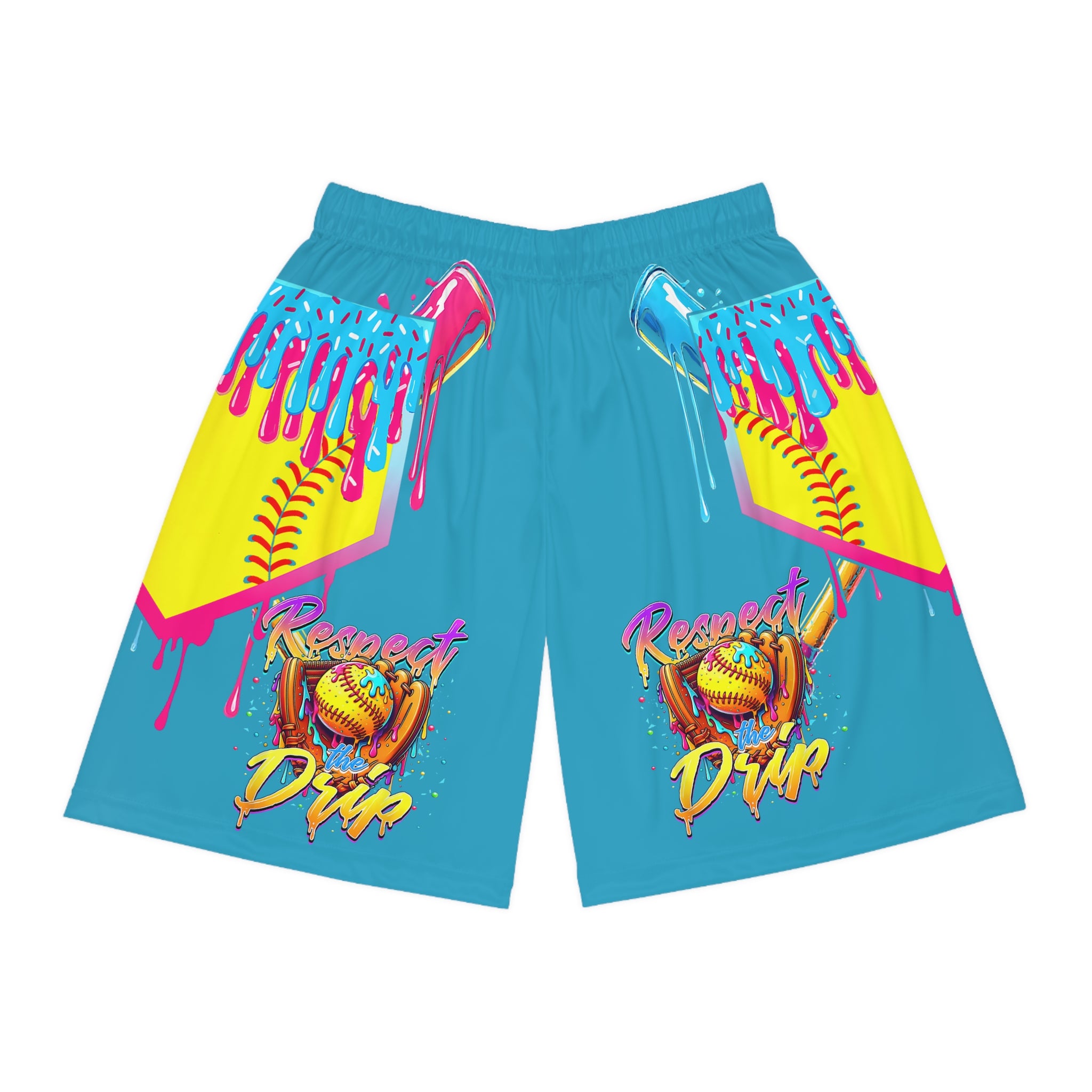 Custom Baseball Shorts - Colorful Athletic Practice Shorts | Youth & Adult Sizes