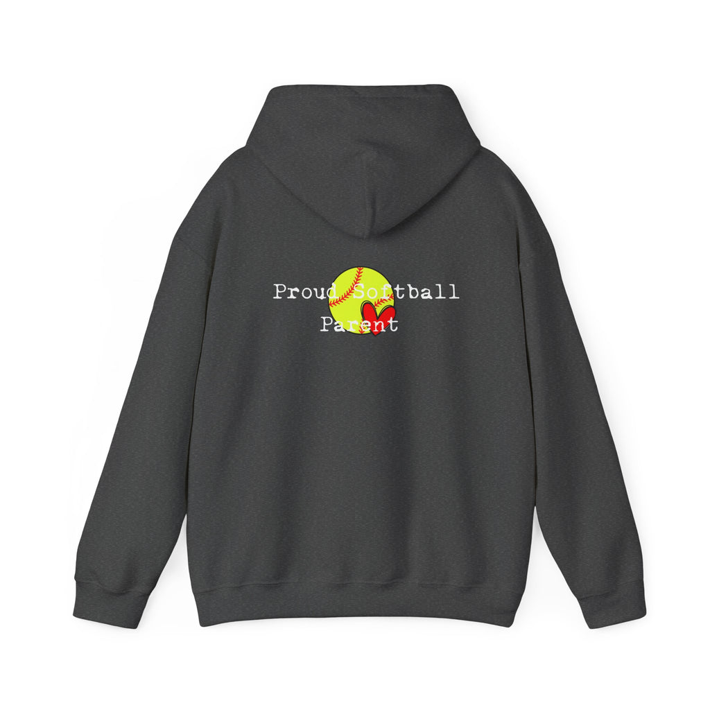 Softball Parent Hoodie - Cozy Sports Sweatshirt Gift for Moms & Dads