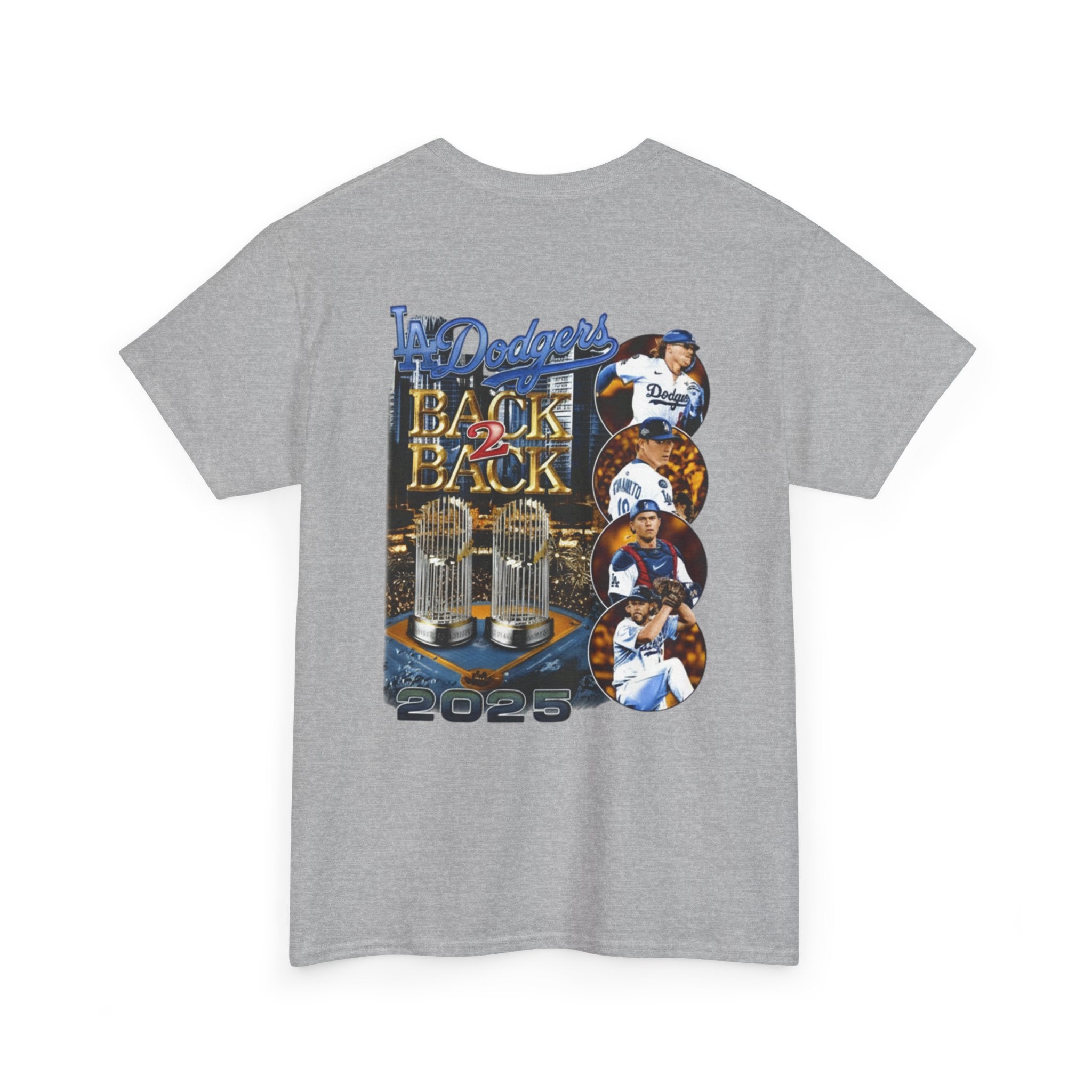 LA Dodgers 2025 World Series Championship T-Shirt | Official Fan Gear