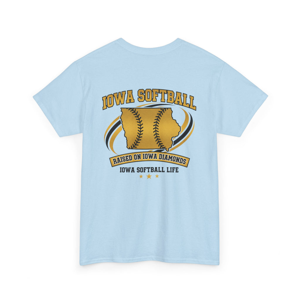 Iowa Softball Heritage Tee - Iowa Strong | Council Bluffs Softball Pride
