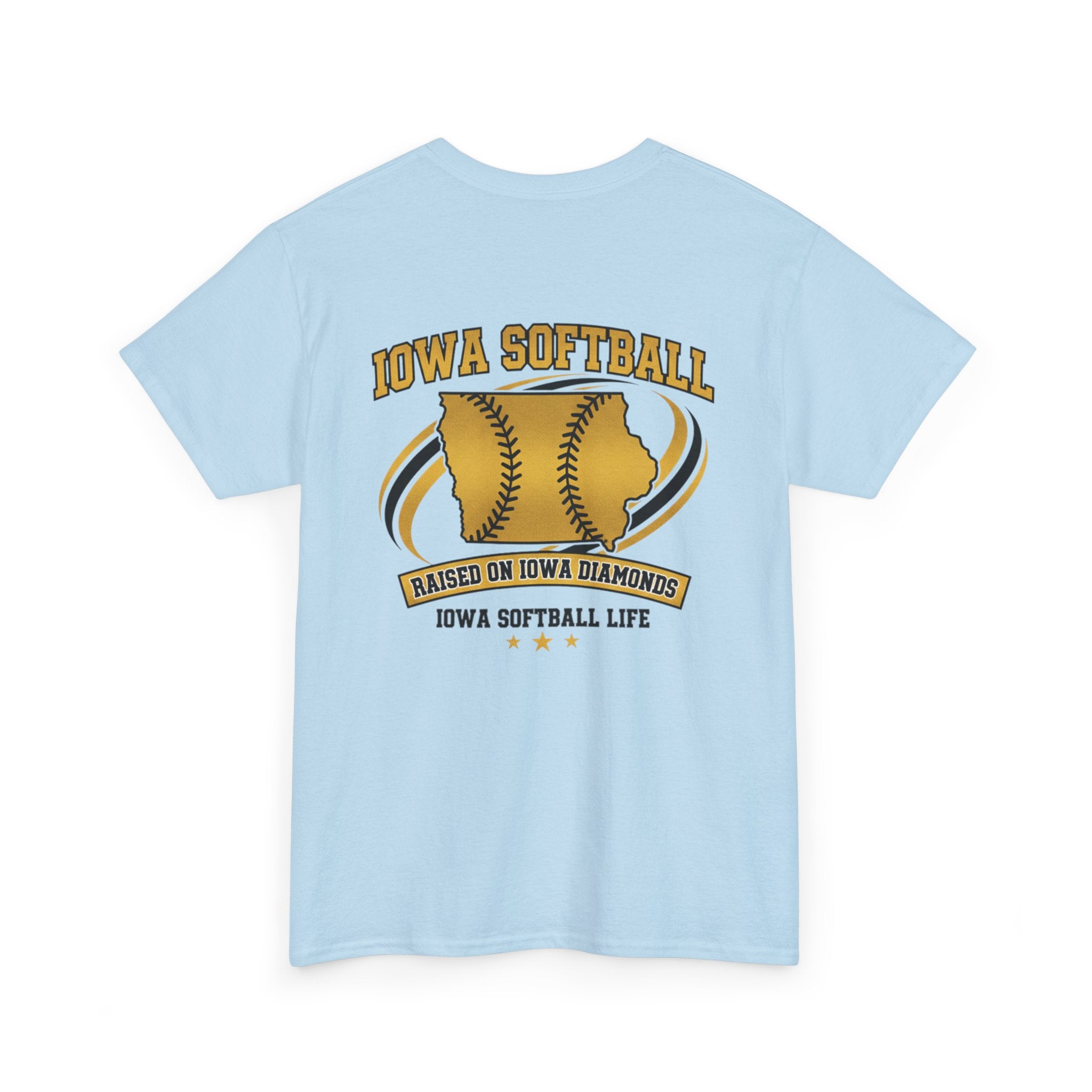Iowa Softball Heritage Tee - Iowa Strong | Council Bluffs Softball Pride