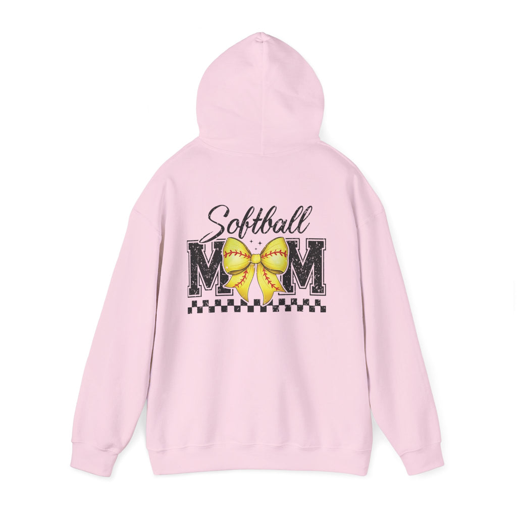 Softball Mom Hoodie - My Favorite Player Calls Me Mom | Proud Softball Mama