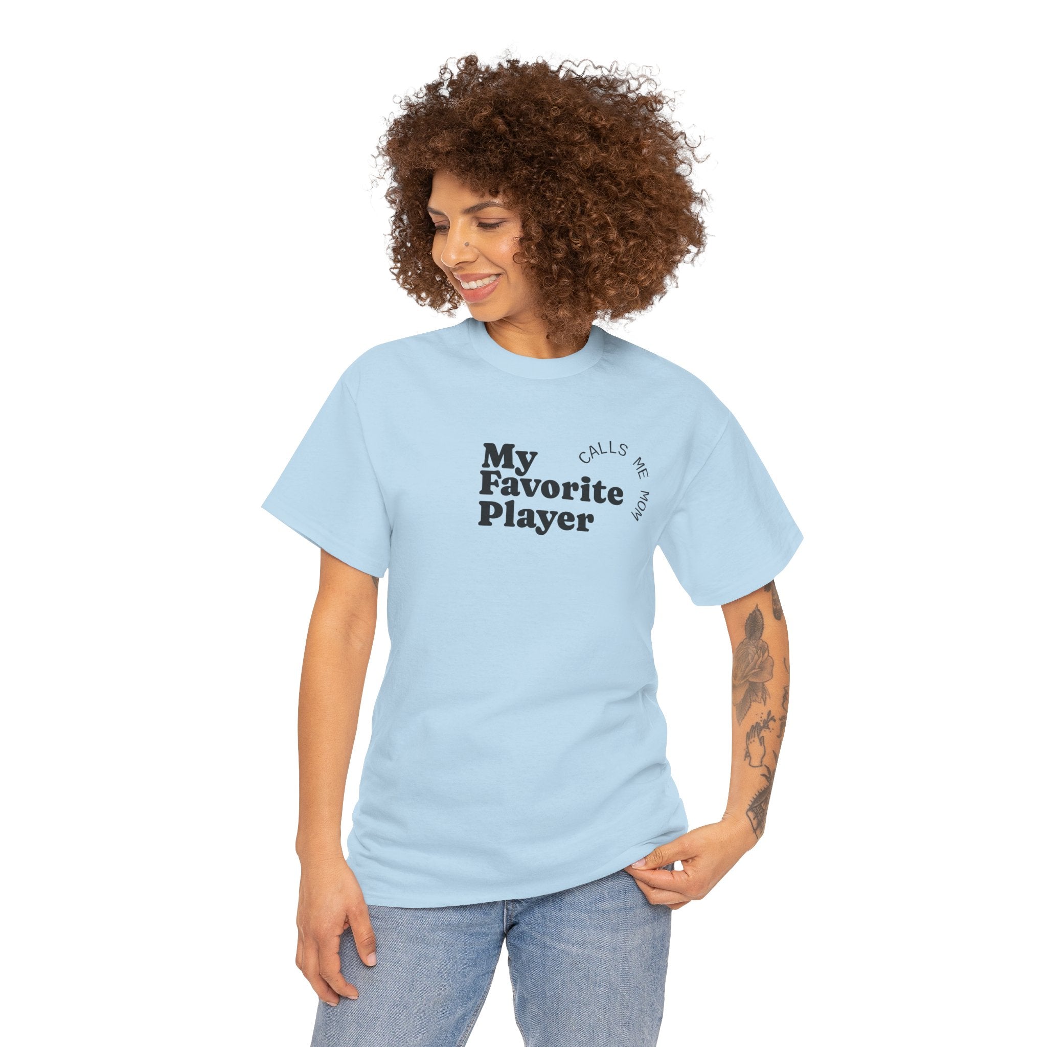 Softball Mom Shirt - "My Favorite Player Calls Me Mom" | Field of Dreams Sports