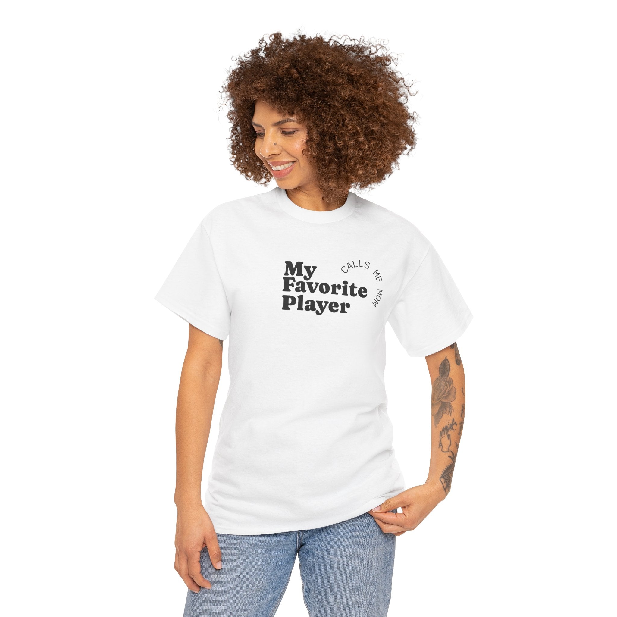 Softball Mom Shirt - "My Favorite Player Calls Me Mom" | Field of Dreams Sports