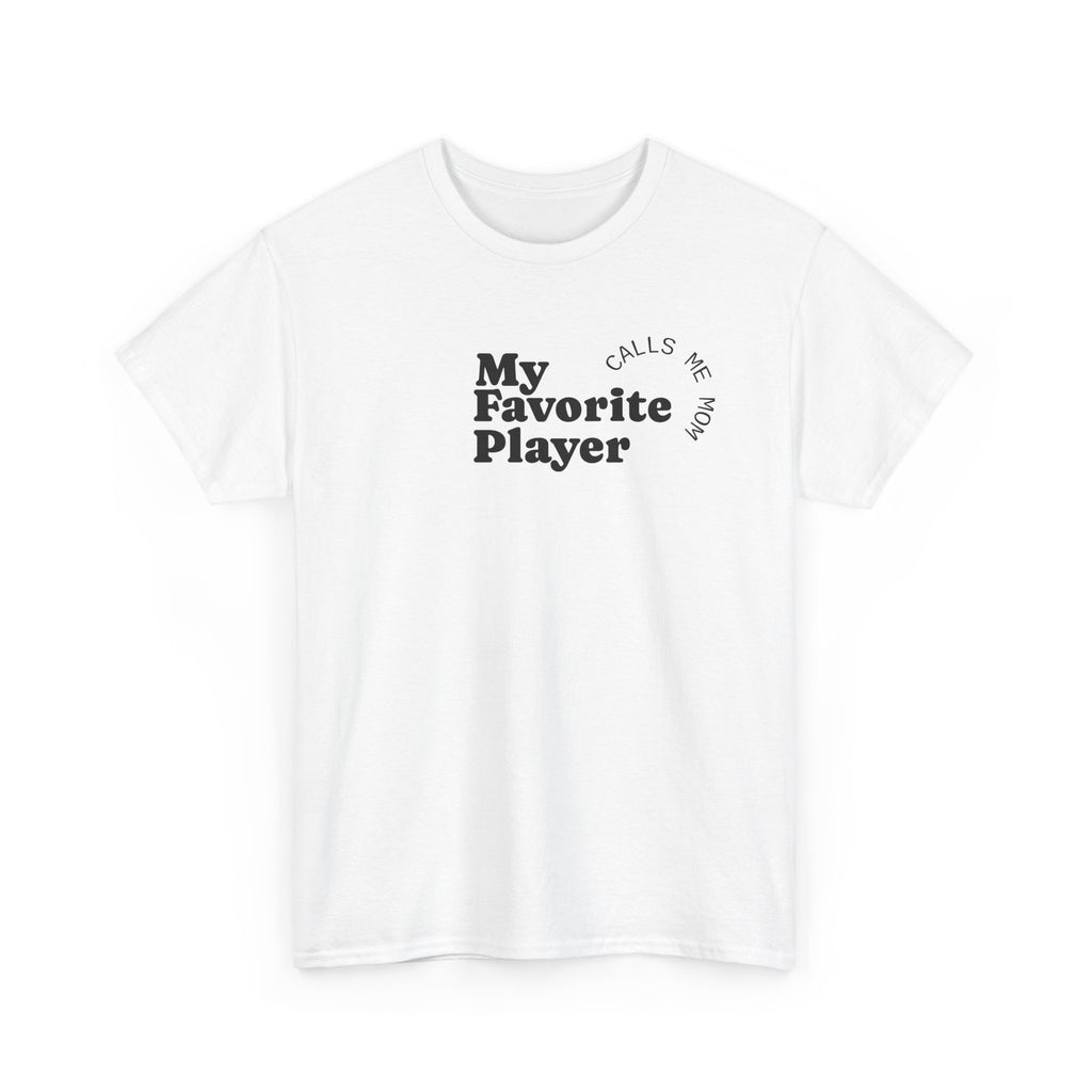 Softball Mom Shirt - "My Favorite Player Calls Me Mom" | Field of Dreams Sports