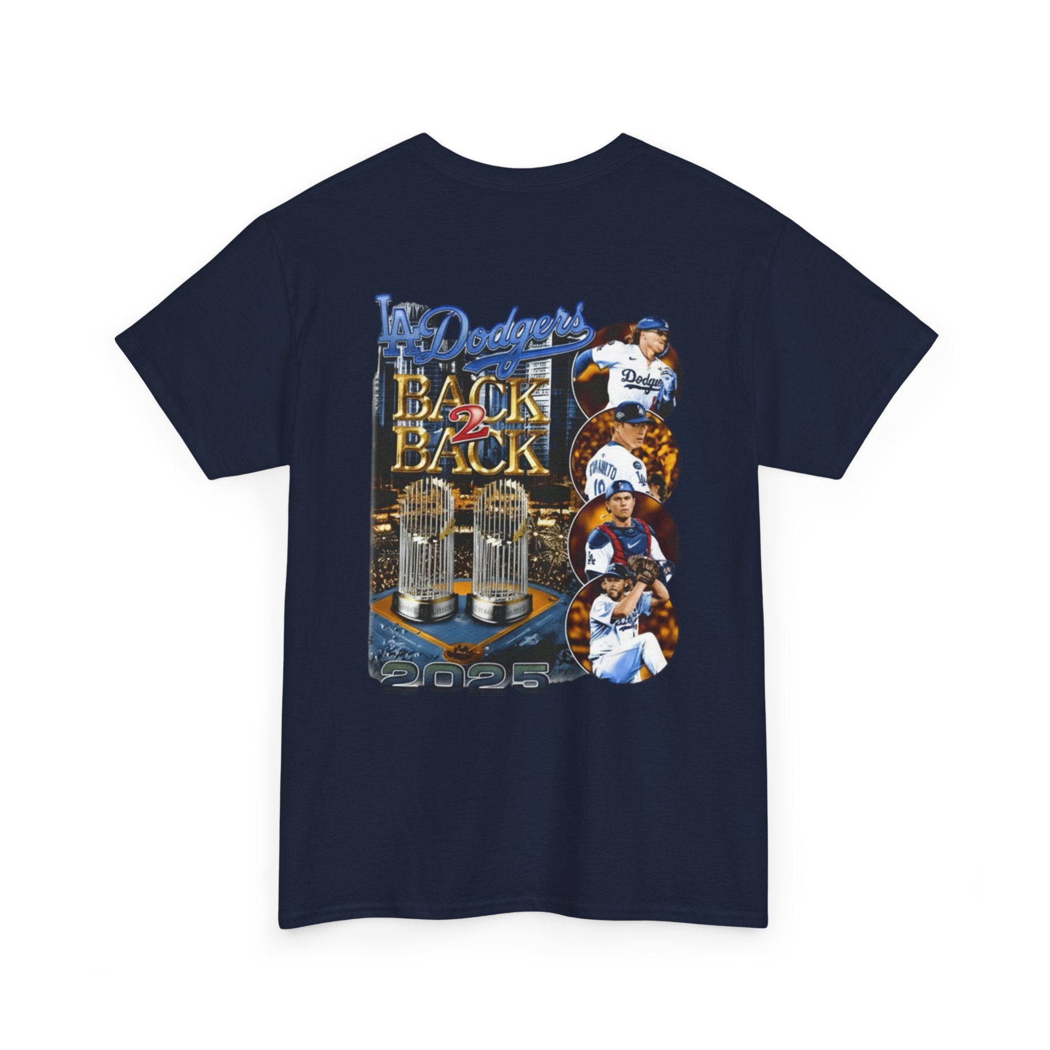 LA Dodgers 2025 World Series Championship T-Shirt | Official Fan Gear