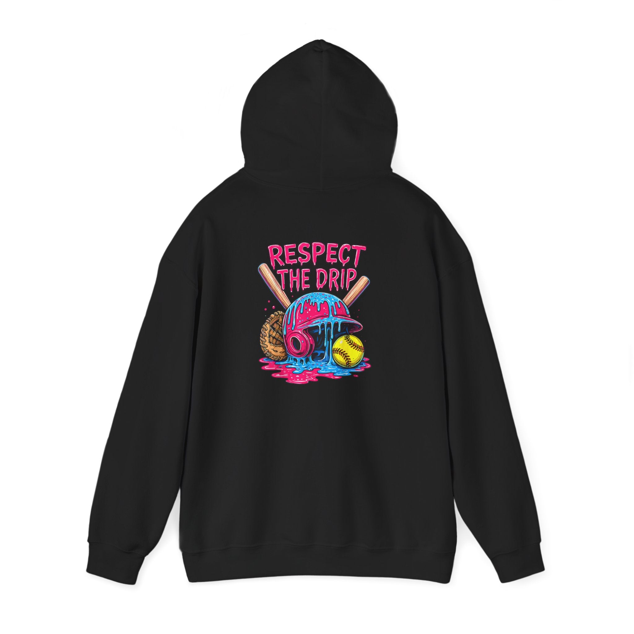 Respect The Drip Hoodie - Baseball Softball Sweatshirt | Field of Dreams Sports