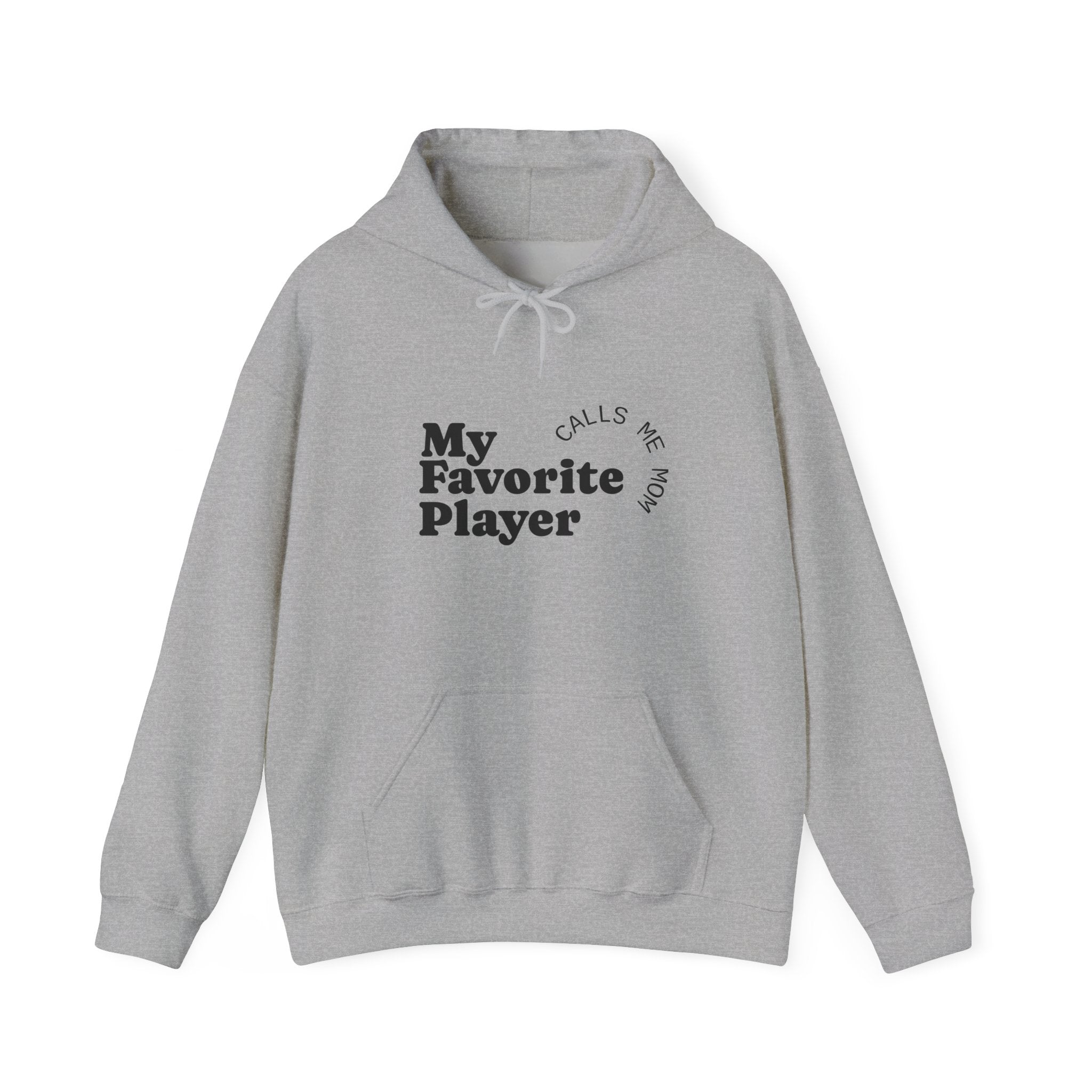 Softball Mom Hoodie - My Favorite Player Calls Me Mom | Proud Softball Mama