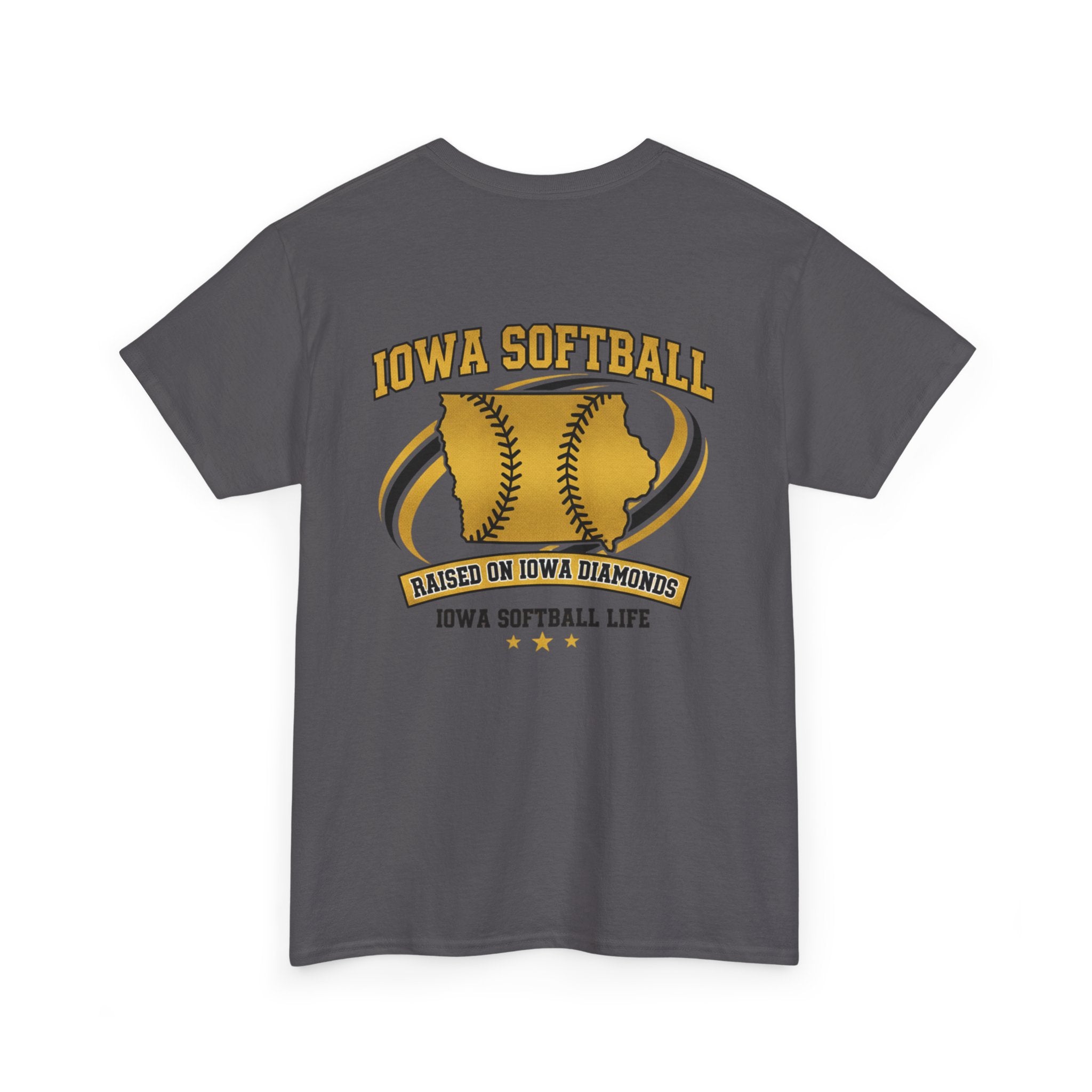 Iowa Softball Heritage Tee - Iowa Strong | Council Bluffs Softball Pride