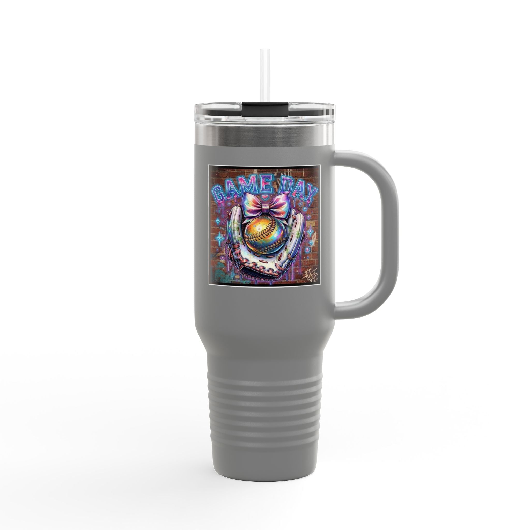 40oz Insulated Travel Mug - Vibrant Design "GAME DAY" | Field of Dreams Sports