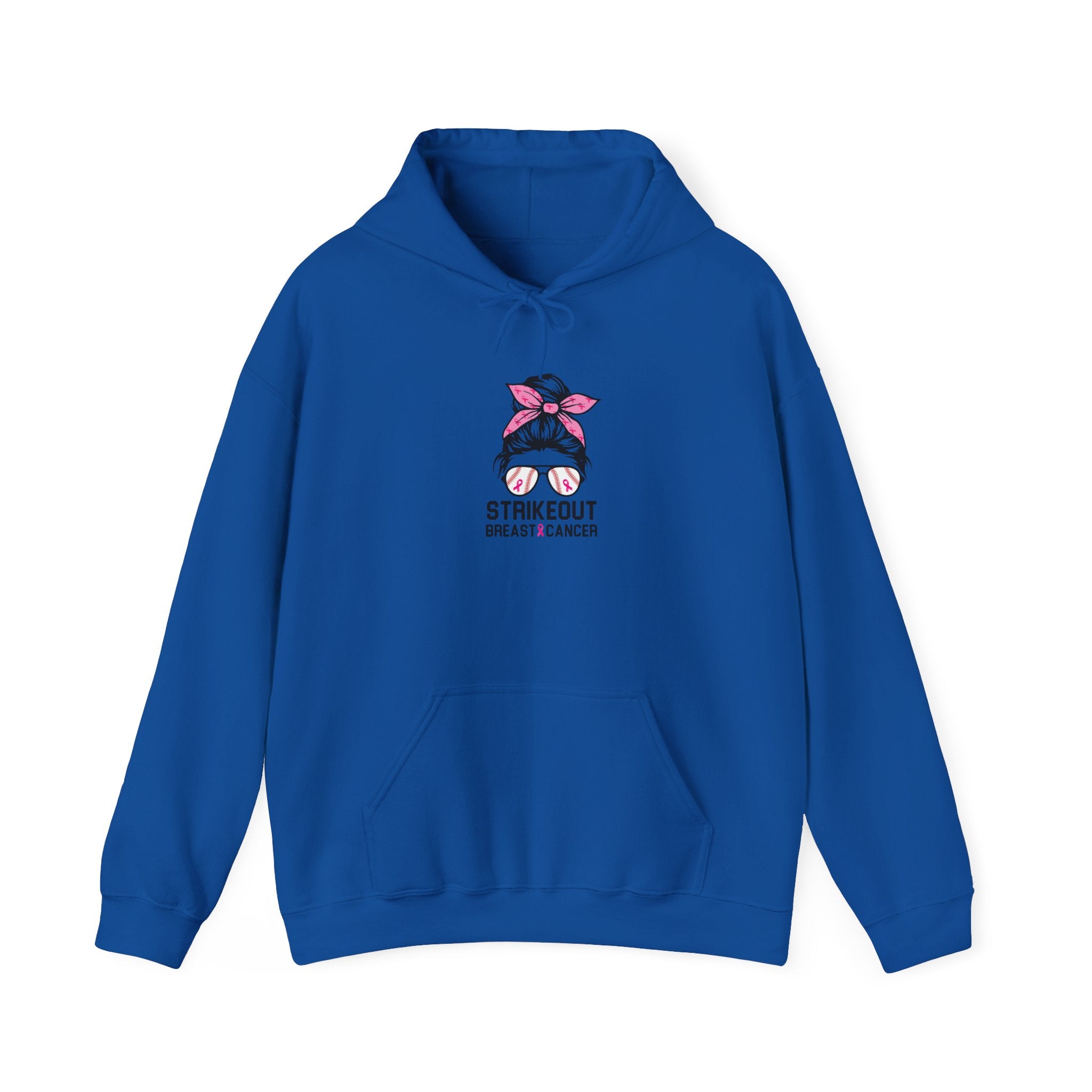 Strike Out Breast Cancer Hoodie | $5 Donated to NBCF | Pink Ribbon Awareness