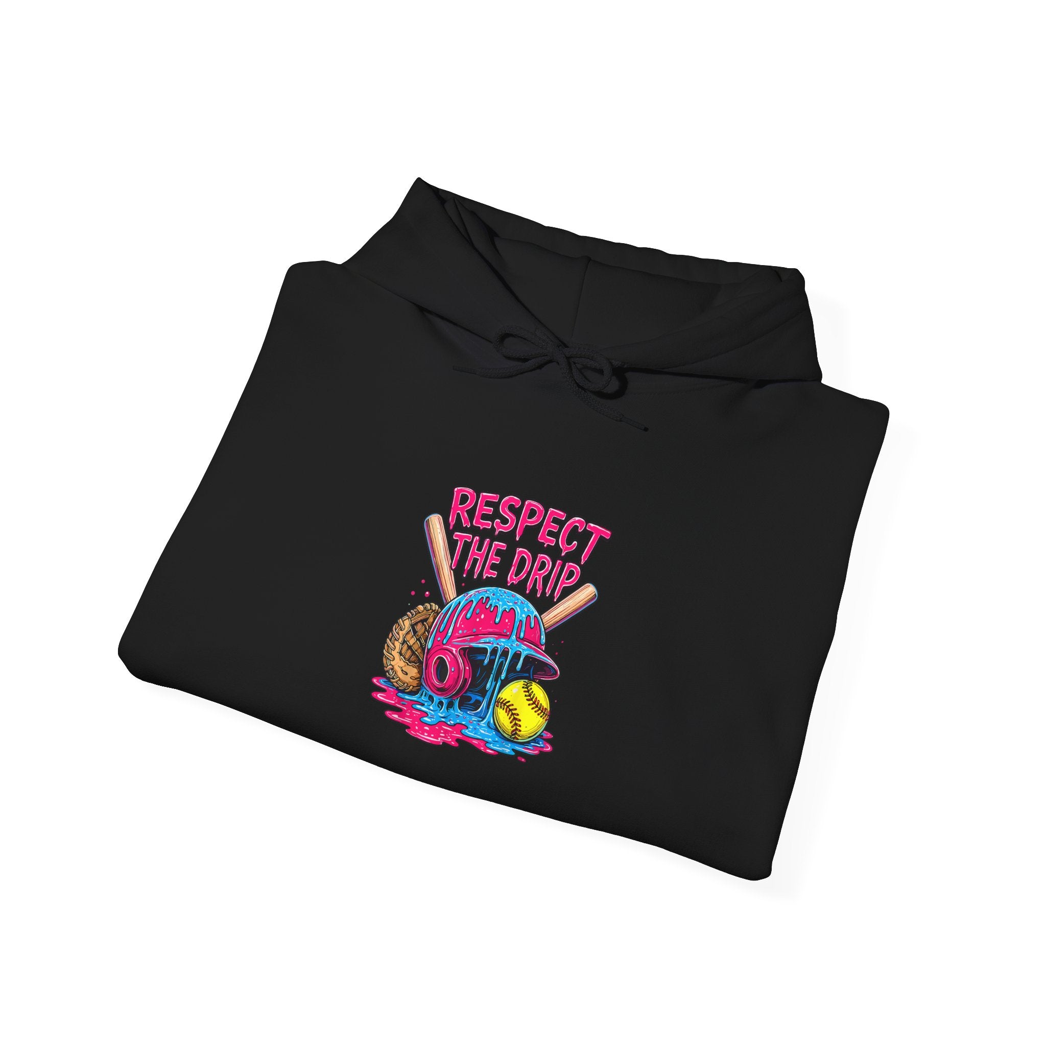 Respect The Drip Hoodie - Baseball Softball Sweatshirt | Field of Dreams Sports