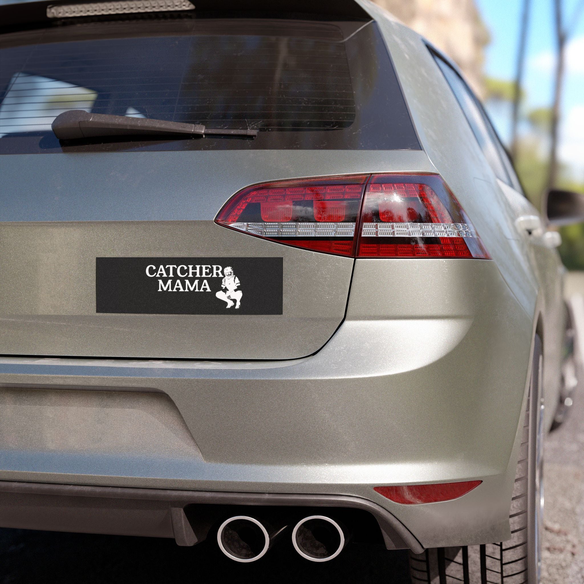 Catcher Mama Car Magnet - Baseball/Softball Mom Gift | Field of Dreams Sports