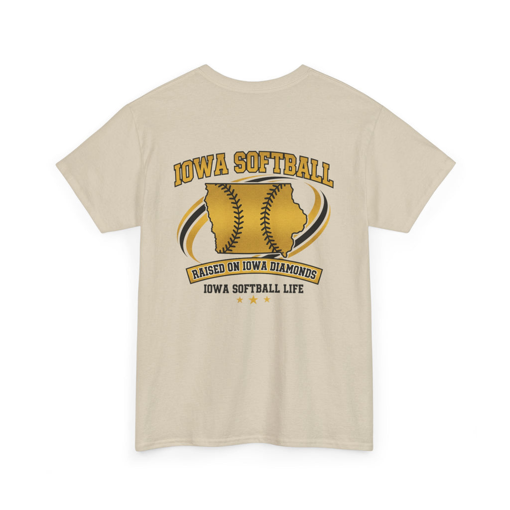 Iowa Softball Heritage Tee - Iowa Strong | Council Bluffs Softball Pride