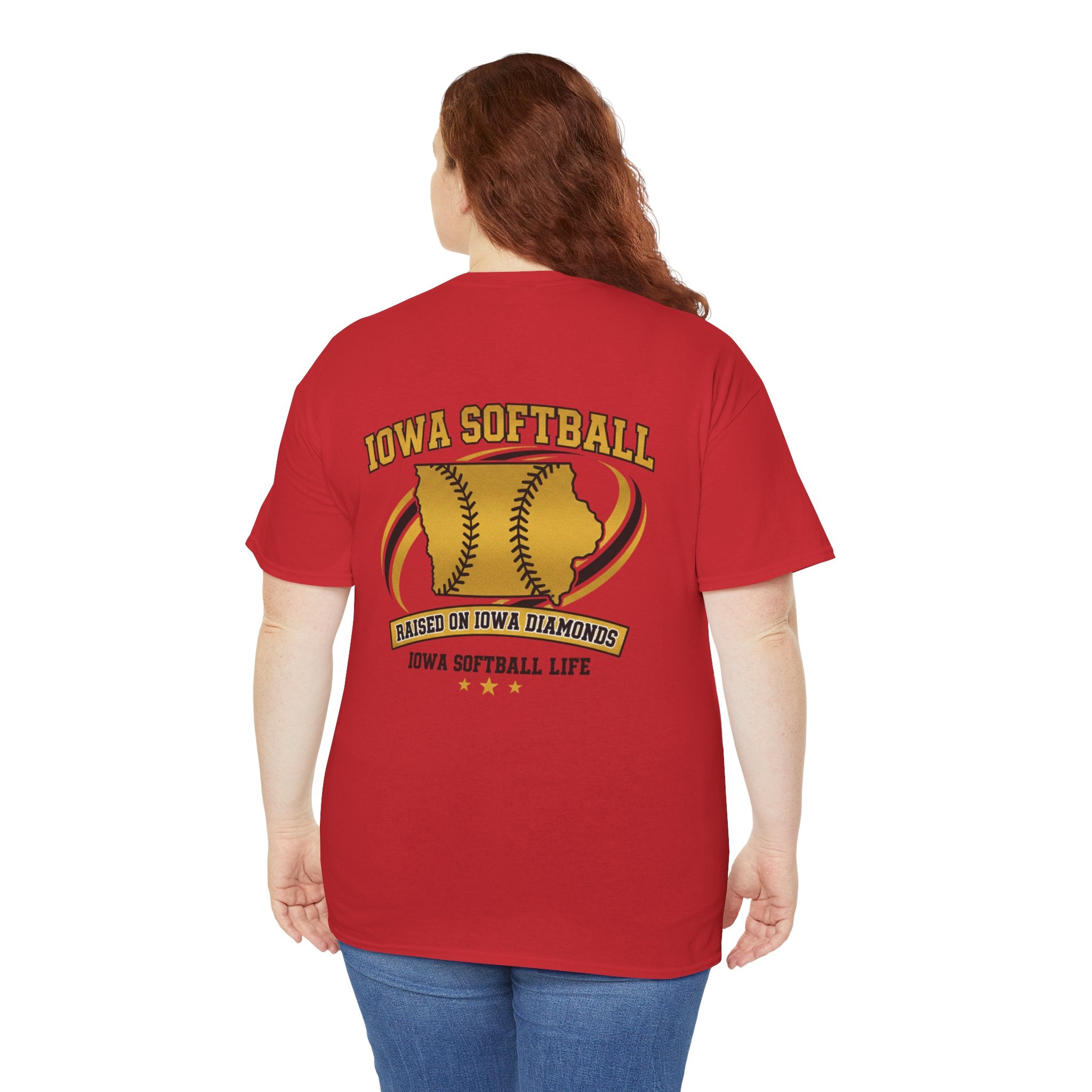 Iowa Softball Heritage Tee - Iowa Strong | Council Bluffs Softball Pride