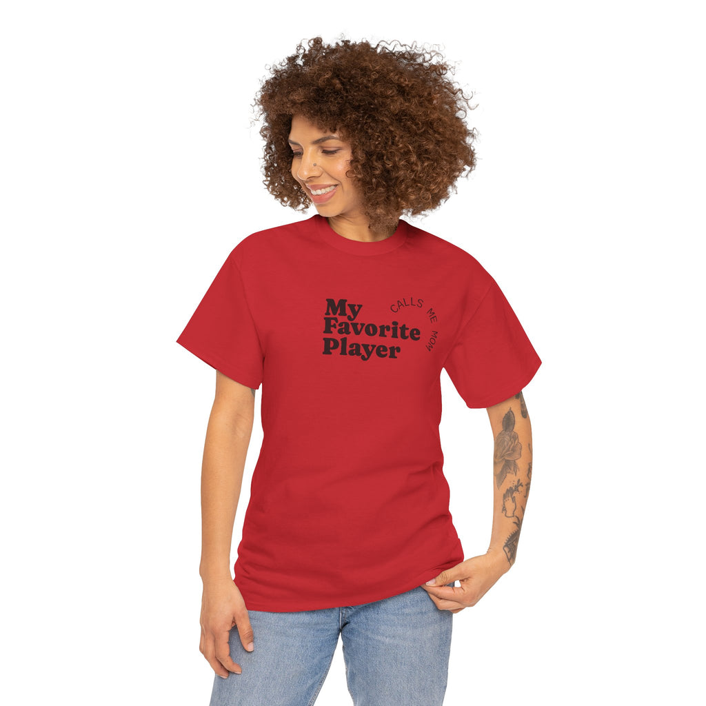 Softball Mom Shirt - "My Favorite Player Calls Me Mom" | Field of Dreams Sports