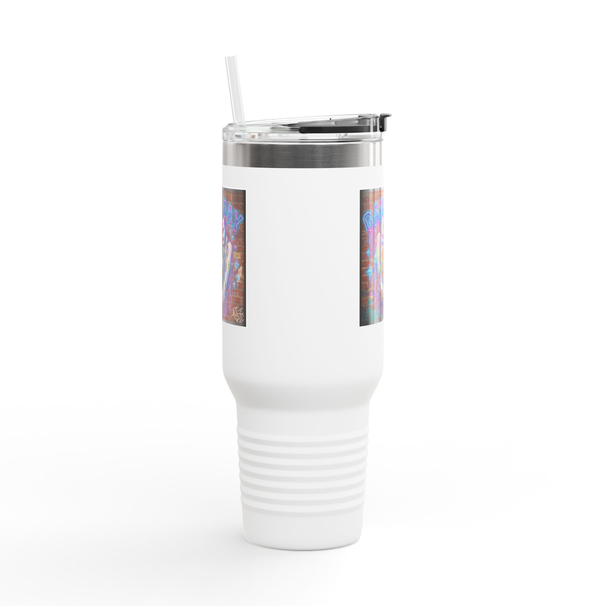 40oz Insulated Travel Mug - Vibrant Design "GAME DAY" | Field of Dreams Sports