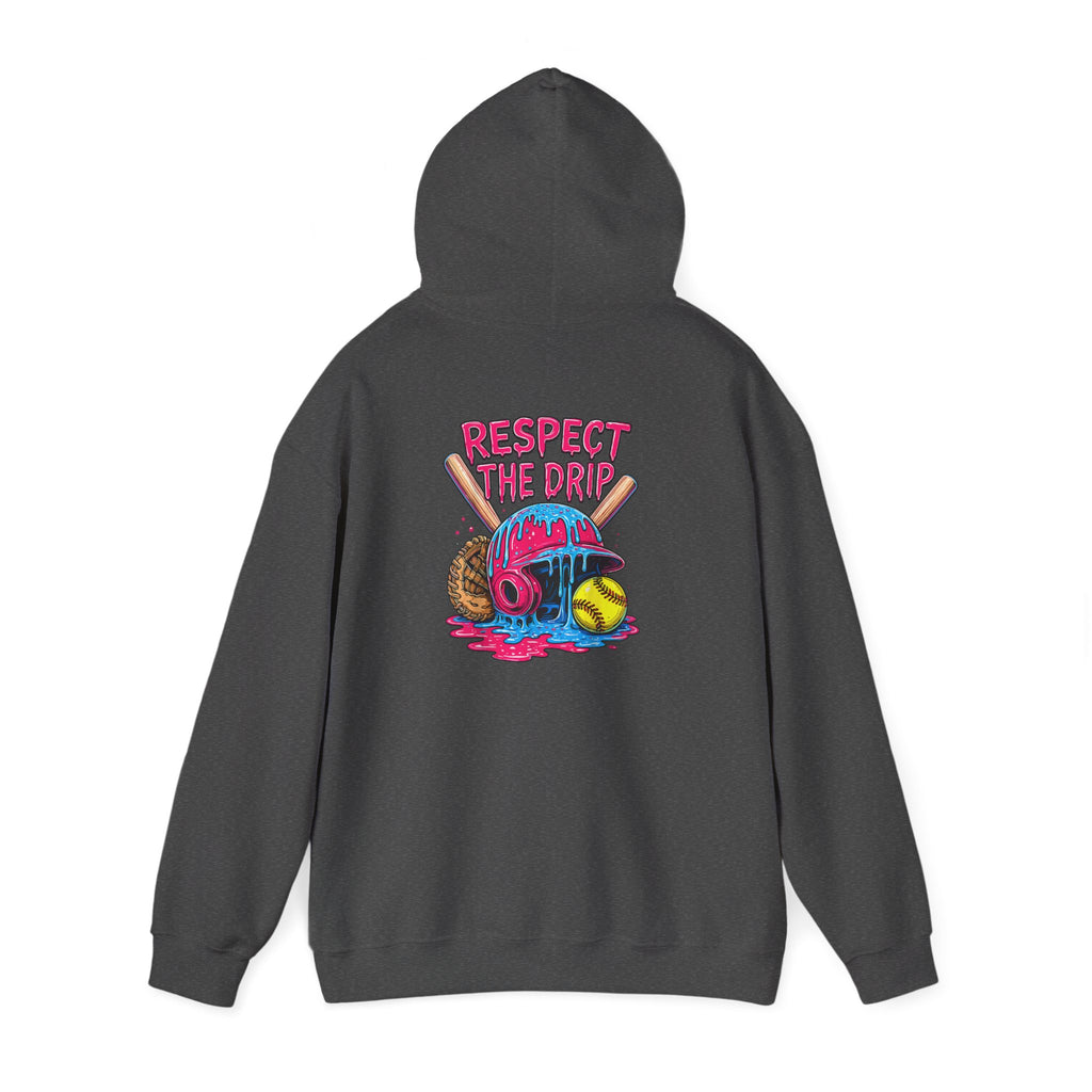 Respect The Drip Hoodie - Baseball Softball Sweatshirt | Field of Dreams Sports