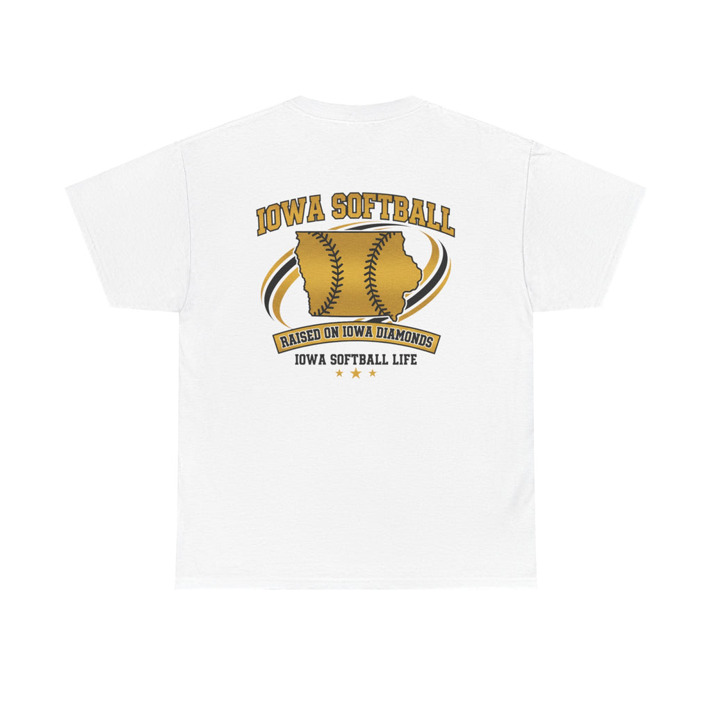 Iowa Softball Heritage Tee - Iowa Strong | Council Bluffs Softball Pride