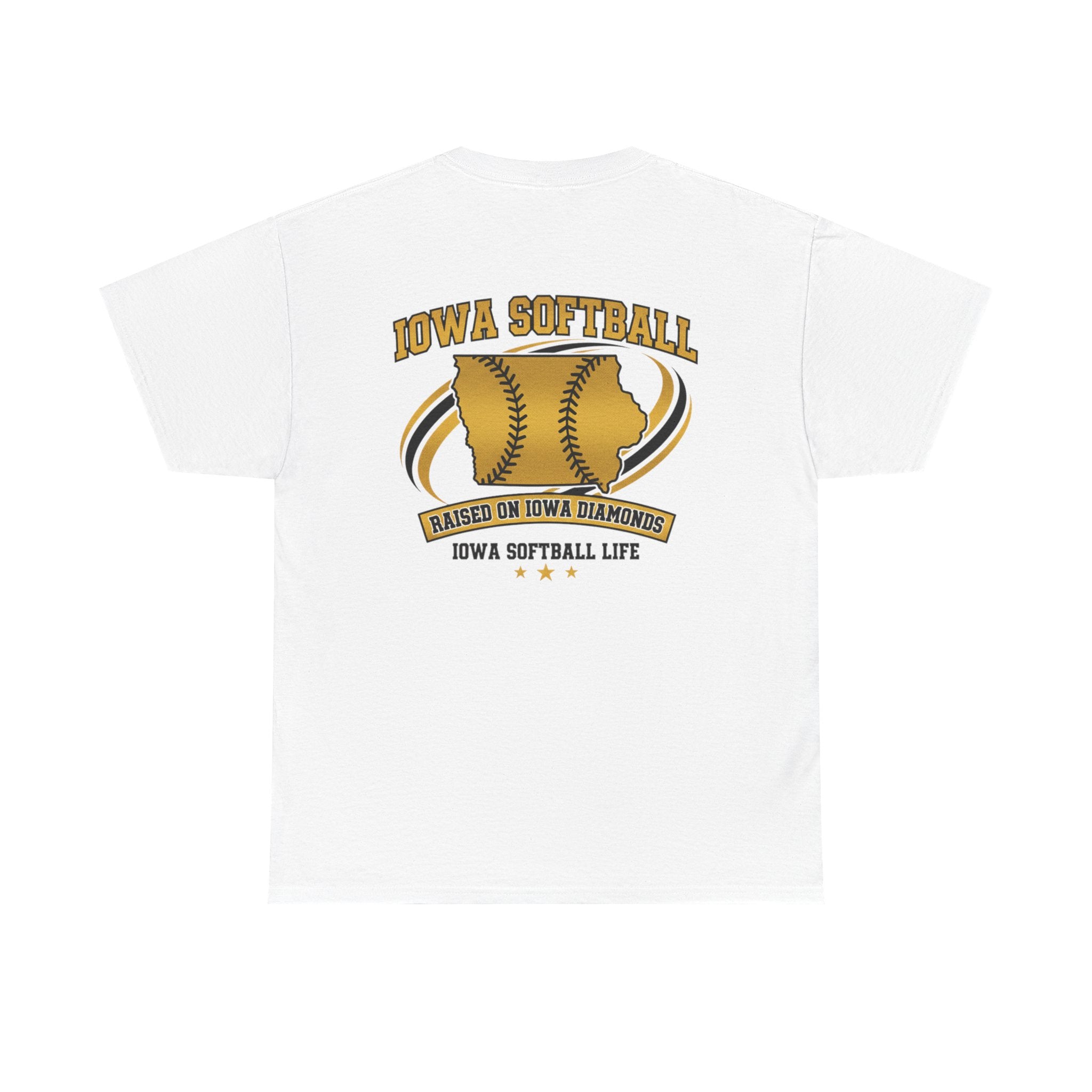 Iowa Softball Heritage Tee - Iowa Strong | Council Bluffs Softball Pride