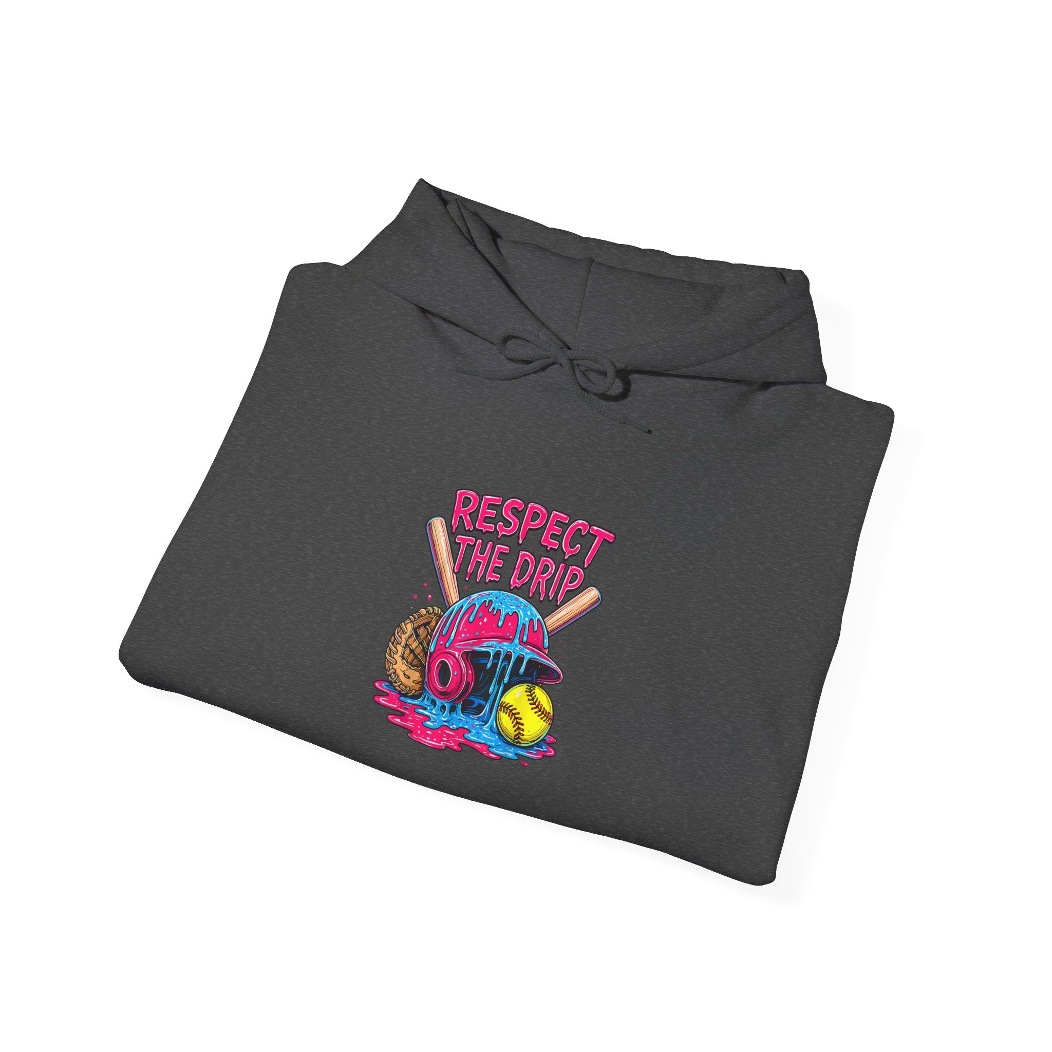 Respect The Drip Hoodie - Baseball Softball Sweatshirt | Field of Dreams Sports