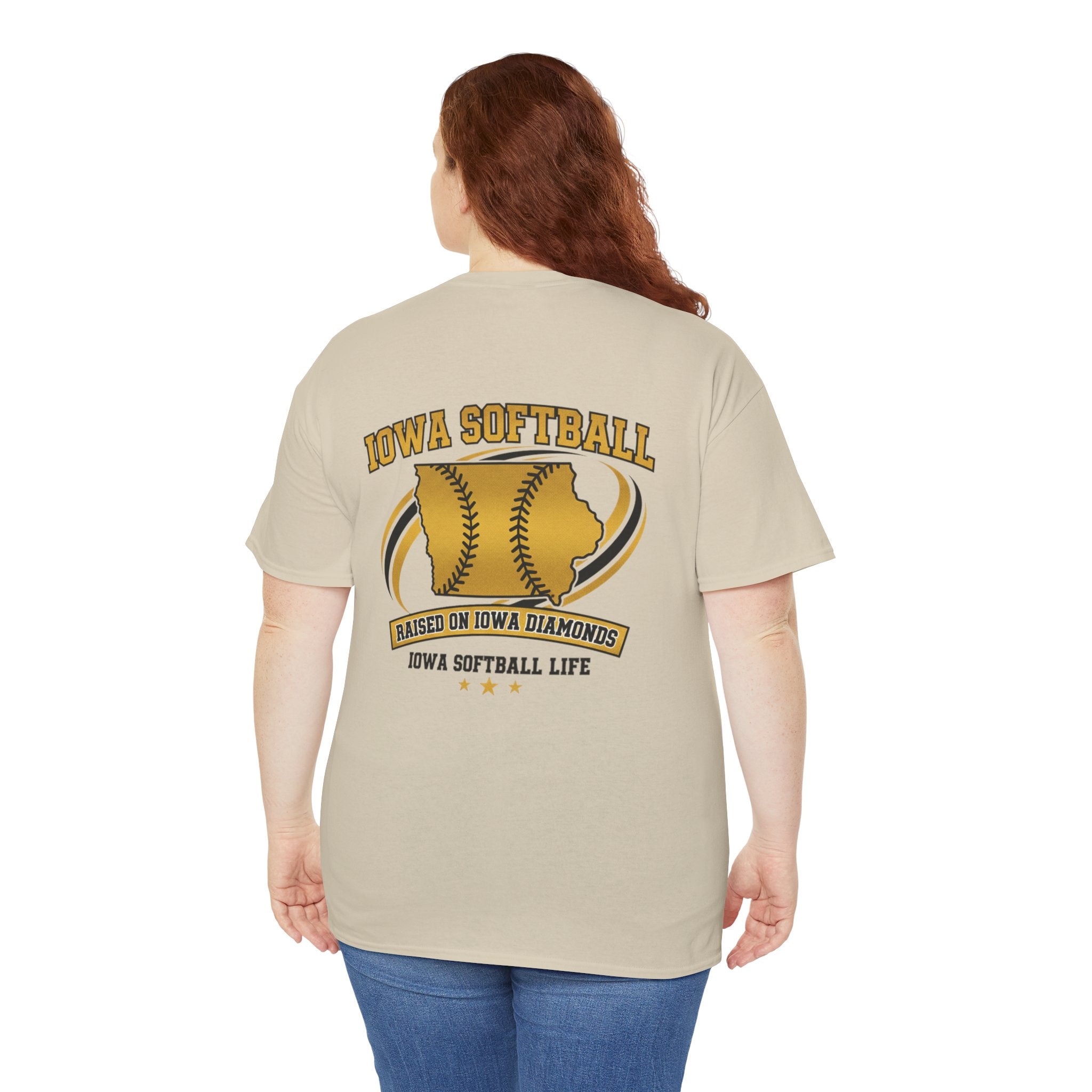 Iowa Softball Heritage Tee - Iowa Strong | Council Bluffs Softball Pride