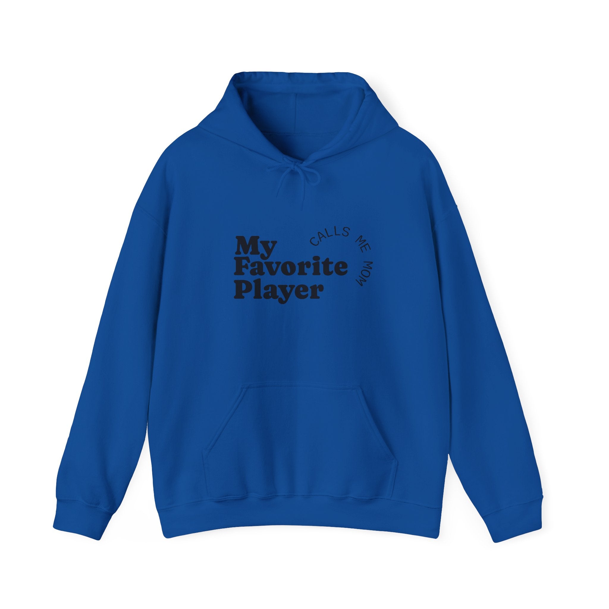 Softball Mom Hoodie - My Favorite Player Calls Me Mom | Proud Softball Mama