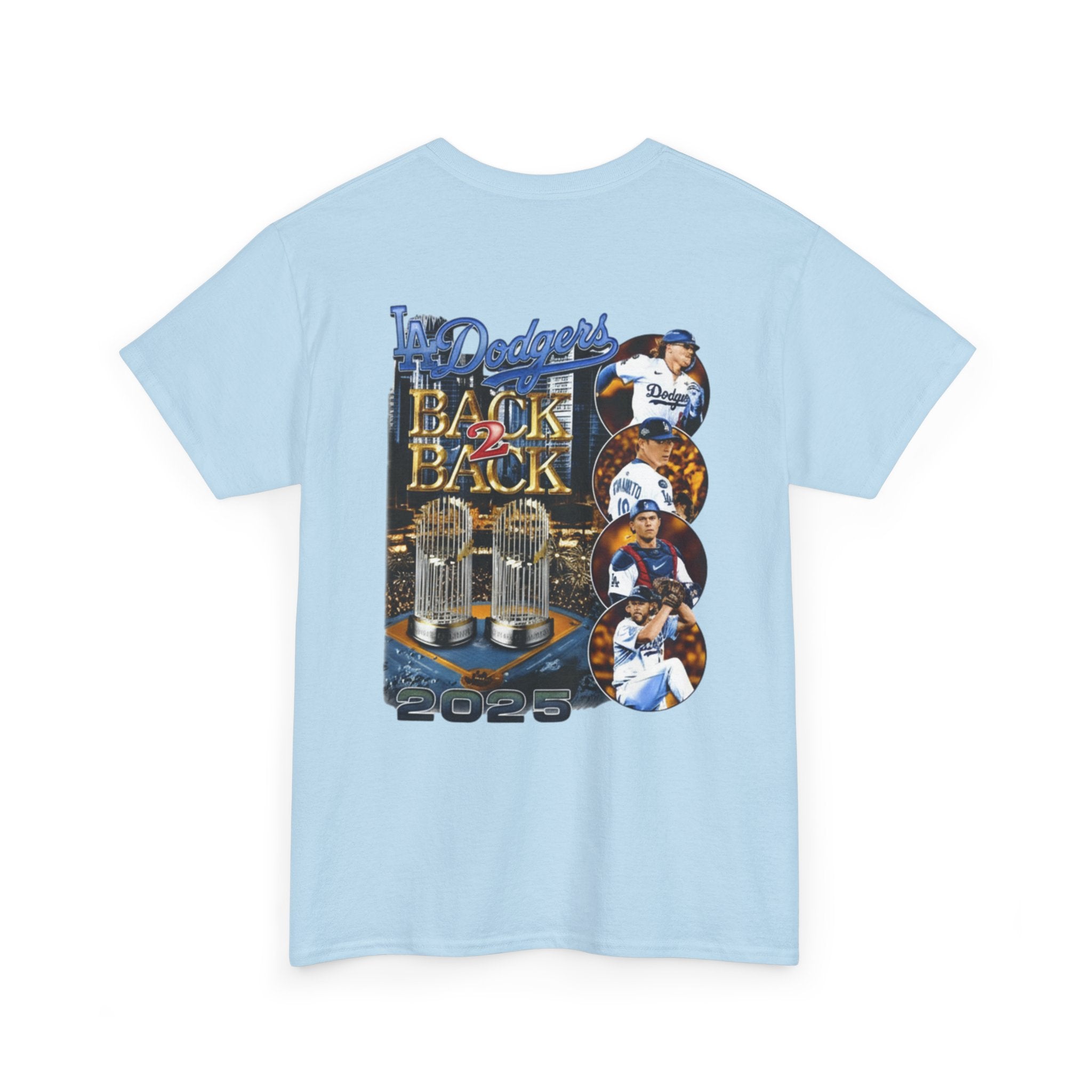 LA Dodgers 2025 World Series Championship T-Shirt | Official Fan Gear