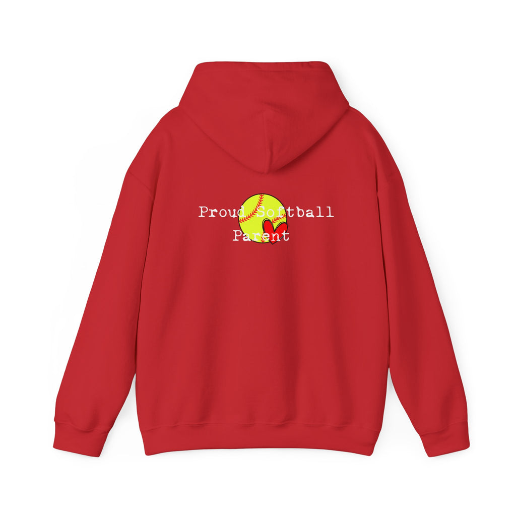 Softball Parent Hoodie - Cozy Sports Sweatshirt Gift for Moms & Dads