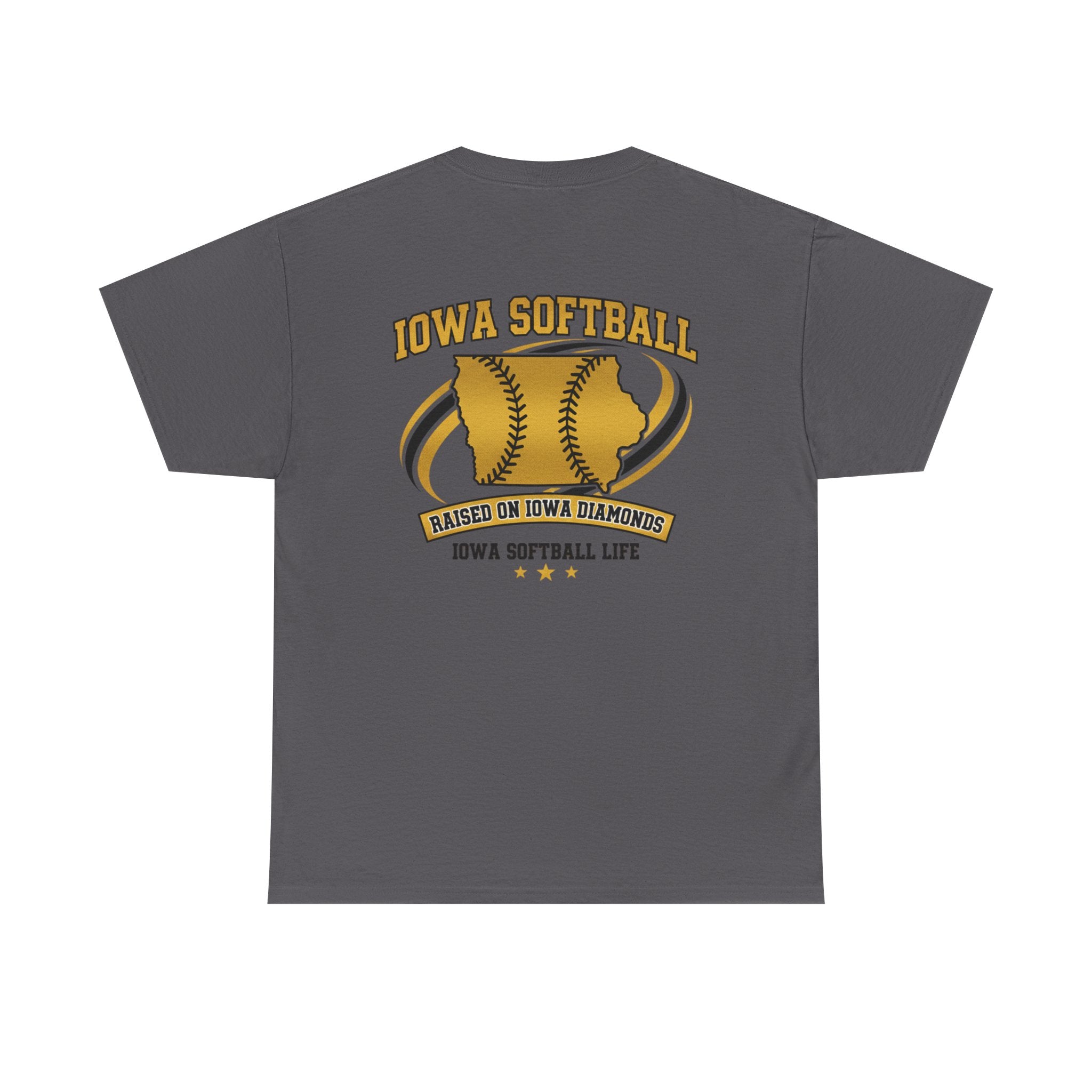 Iowa Softball Heritage Tee - Iowa Strong | Council Bluffs Softball Pride