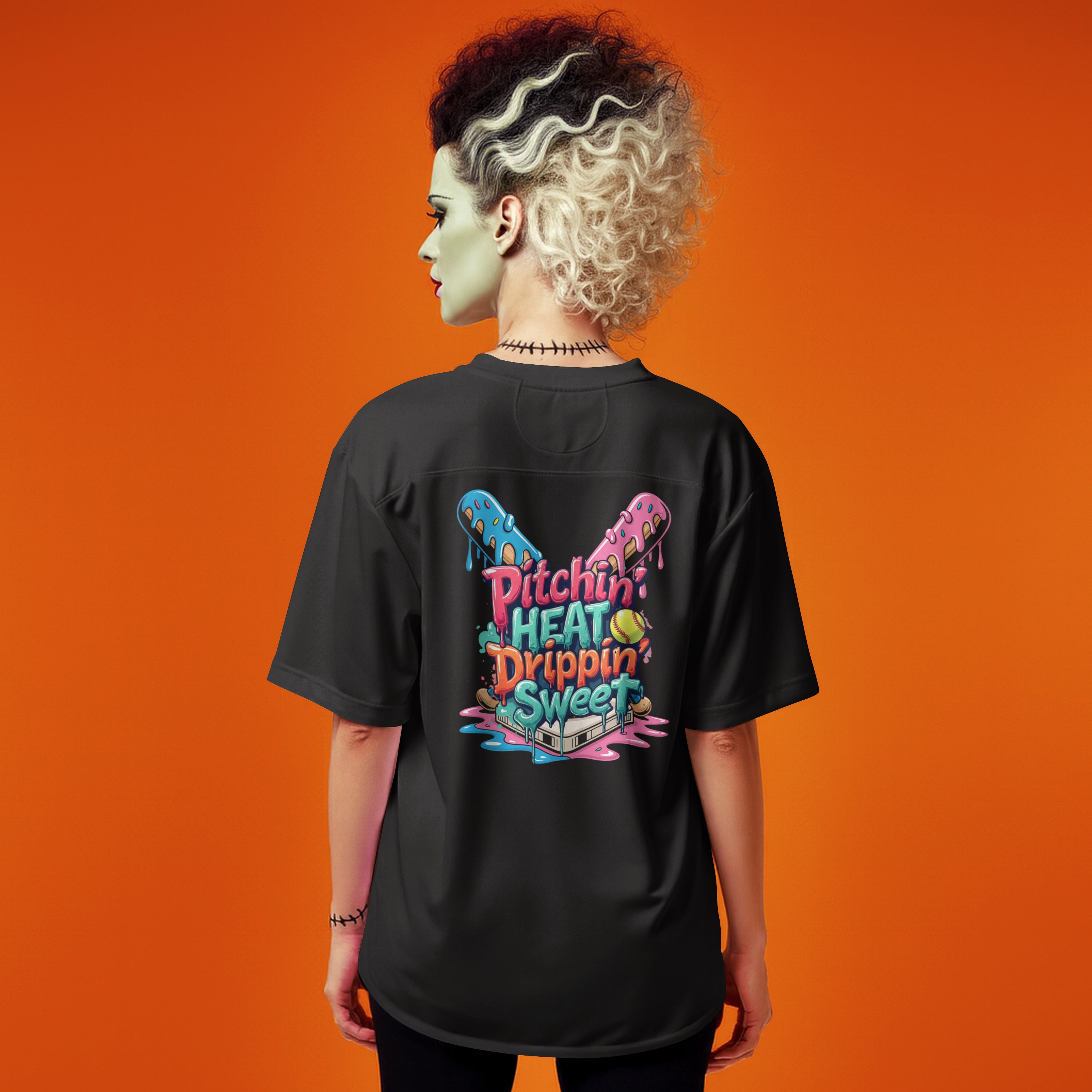 Softball Player Gift Graphic T-Shirt Short Sleeve Fastpitch Fan Apparel