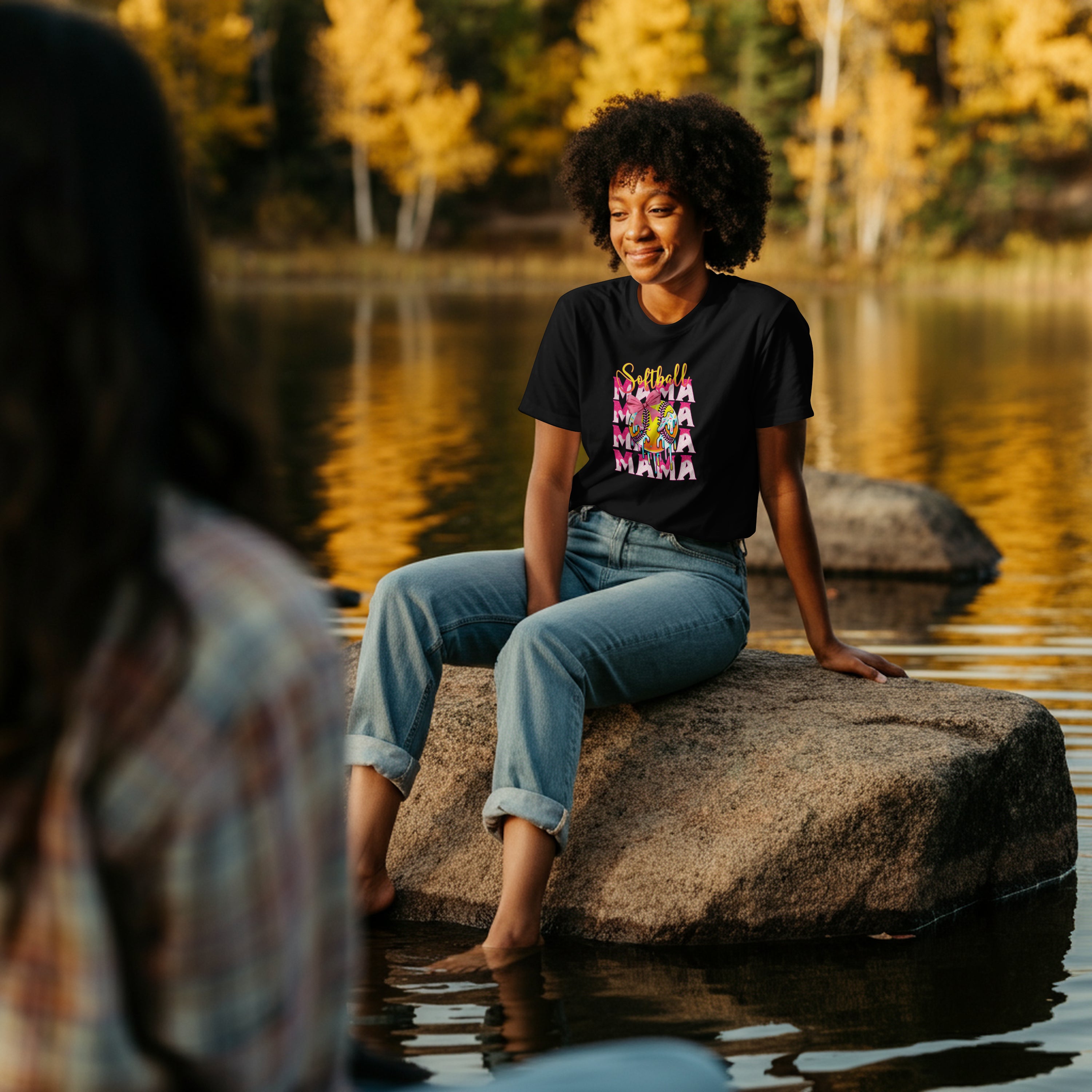 Softball Mama Graphic Tee - Drip Style Shirt for Moms | Field of Dreams Sports