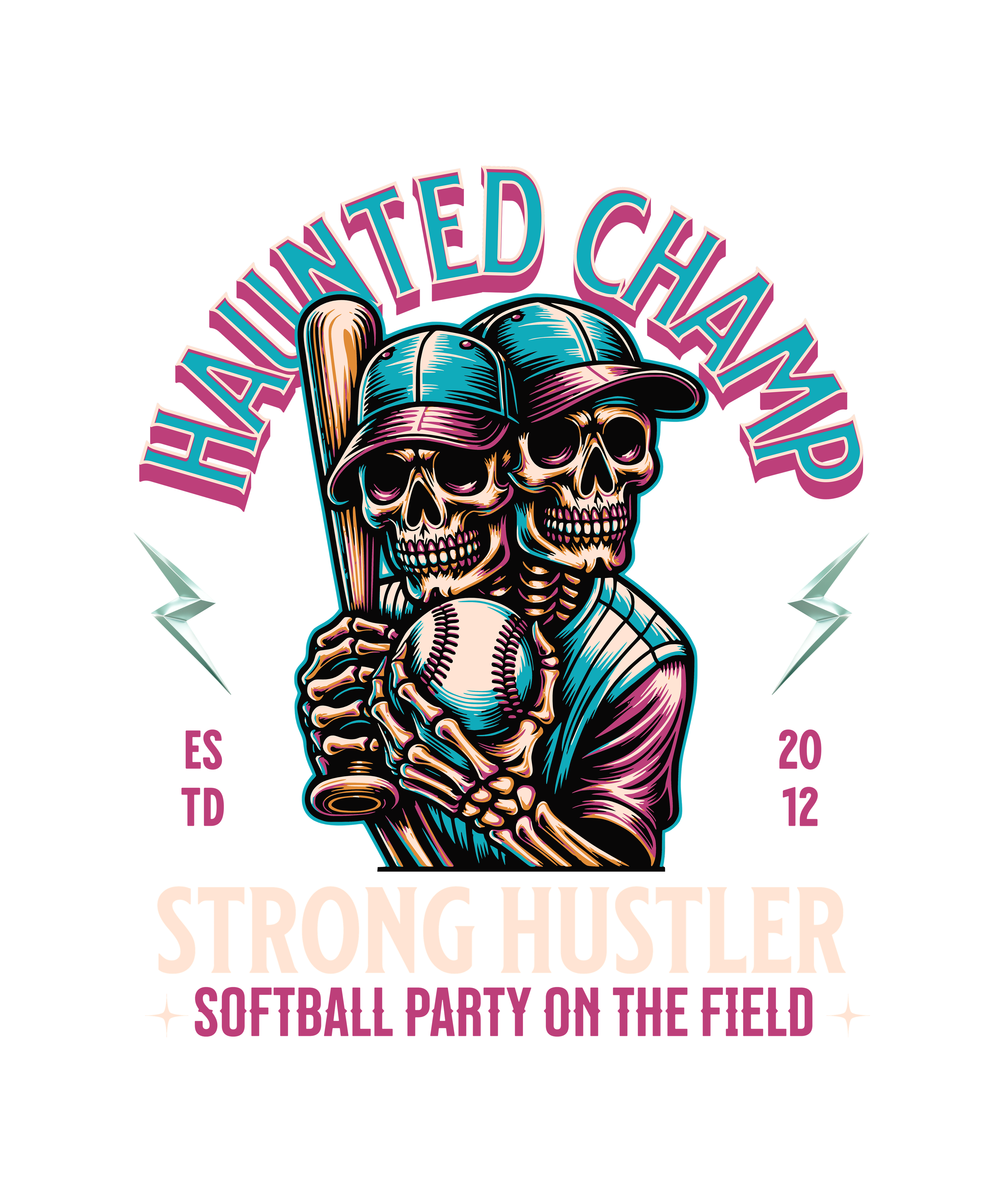 Haunted Champ Strong Hustler Softball Mug 15oz.
