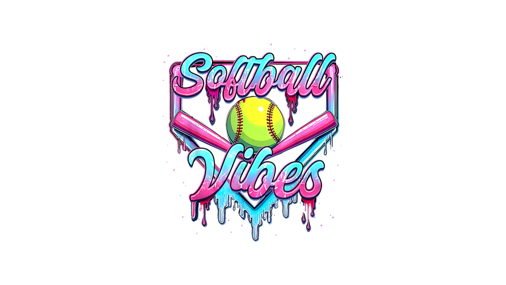 Embroidered Cuffed Beanie - Cozy Winter Hat Gift for Softball Fans