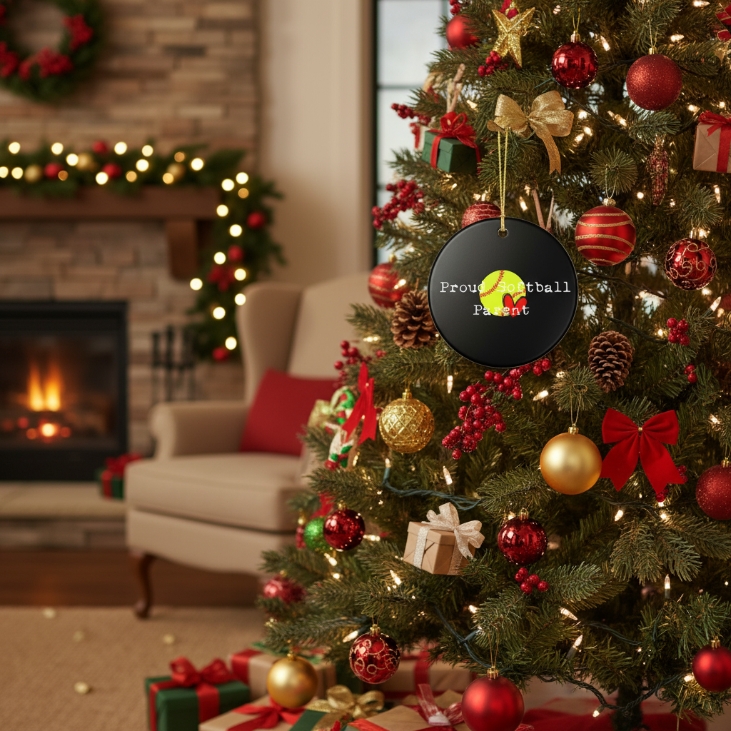 Ornament on Christmas tree